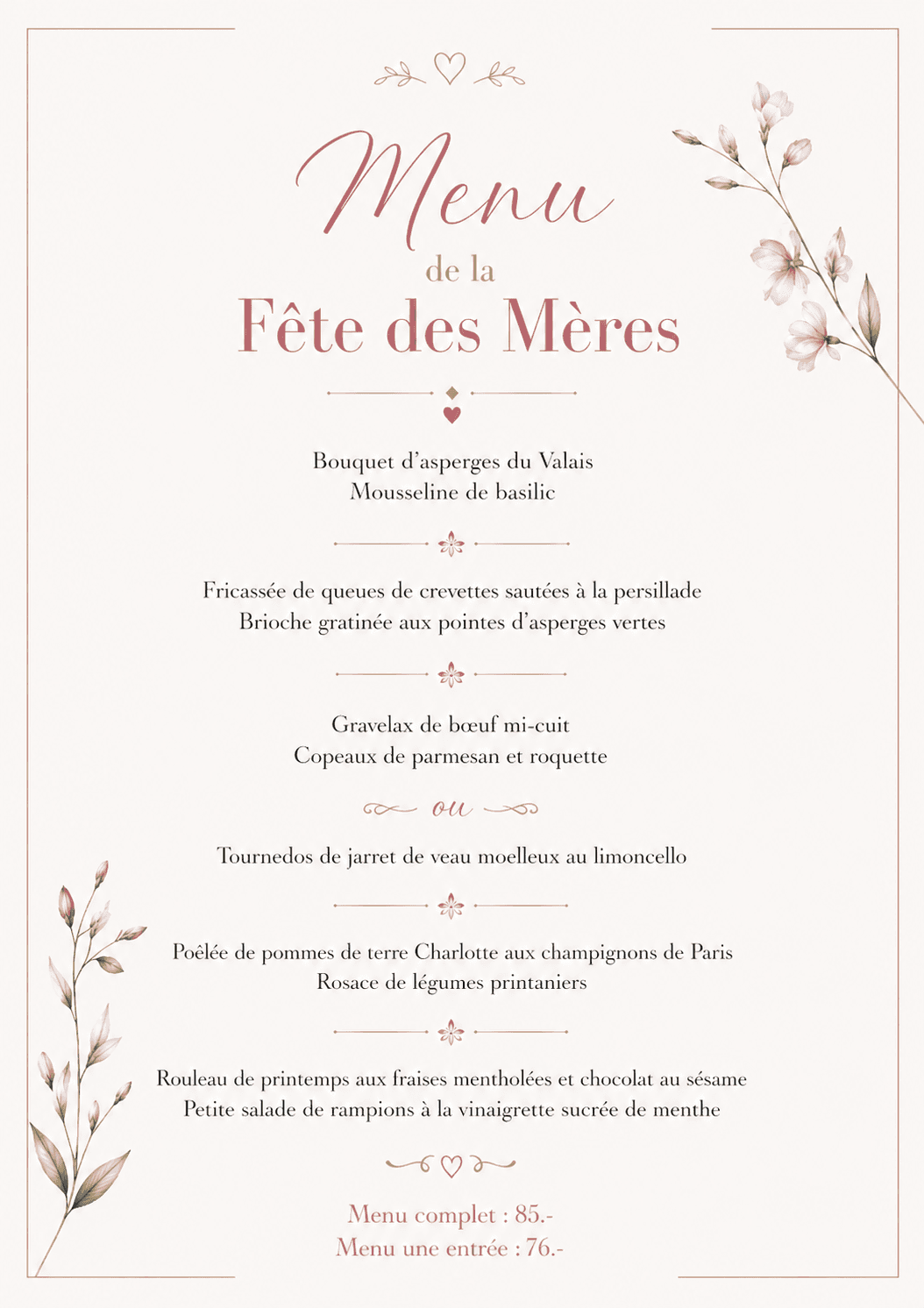 Fête des mères